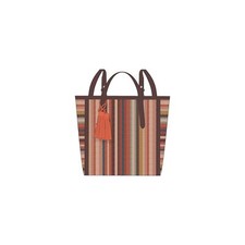 Borsa Zaino Donna FOSSIL CAMILLA ZB1403842 Poliestere Tessuto Colorato Arancio