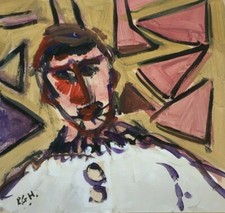 Irish Art – original Rachel Grainger Hunt oil mixed media on card