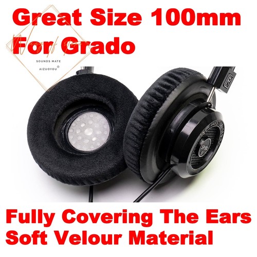 100mm velour over ear - ear, pad