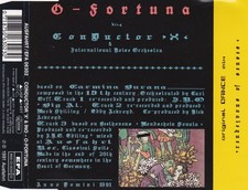 International Noise Orchestra - O - Fortuna  (3 Track Maxi CD)