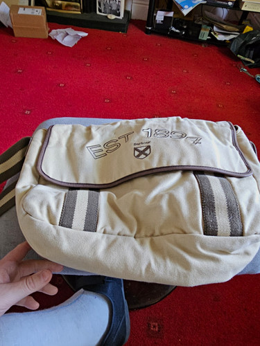 Barbour canvas messenger bag - messenger,