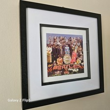Beatles Photograph Amazing Framed Sgt Pepper outtake on giclee paper