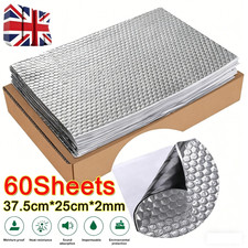 60x Sheets 2MM Sound Deadening
