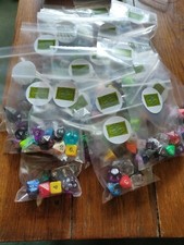 7 dice poly sets for role D&D