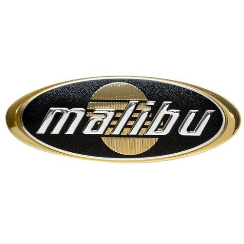 Malibu boat raised emblem - boat,