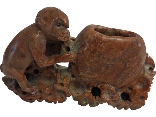 Rose soapstone hand carved - rose,