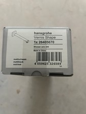 Hansgrohe Vernis Shower Arm Matt Black 26405670 Brand New In Box Genuine