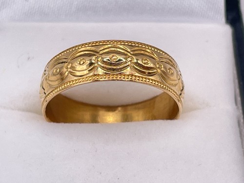 22ct gold hallmarked 6mm - hallmarked,