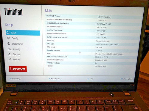 Lenovo t14s gen intel core - lenovo,