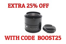 Sigma 19mm Prime Lens F2.8 EX DN E ART for Sony E-Mount, Good Cond. REFURBISHED