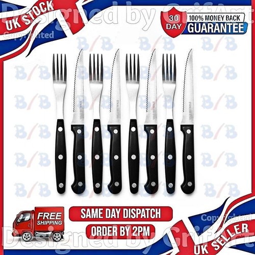 Set steak knives forks - set, &