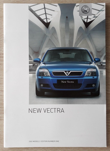 Vauxhall vectra brochure 2002 - vauxhall,