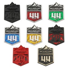 3D Metal JEEP 4X4 MOUNTAIN