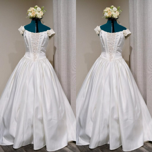 Vintage 1980s wedding dresses - 1980s,