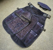 Premium Leather Farriers Tools Deluxe Chaps No Canvas Genuine 27'' Long Apron