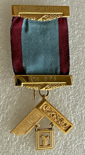 Irish masonic medal - medal, jewel