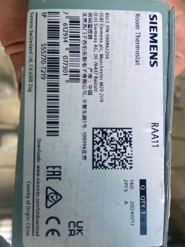 Brand new siemens - new, raa11