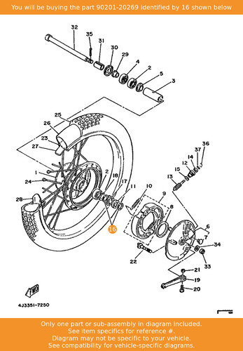 Yamaha washer plate - yamaha, washer,