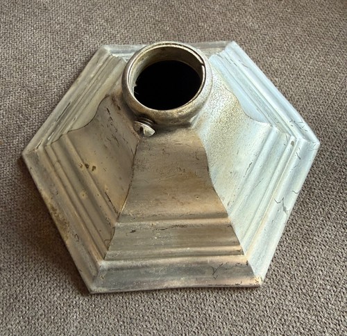 Antique vtg hexagonal - , light