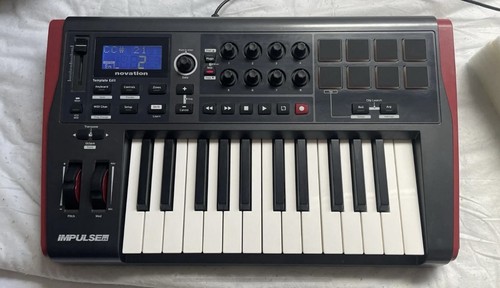 Novation impulse keys usb - 25,