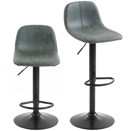 Homcom bar stools set 2 - bar,