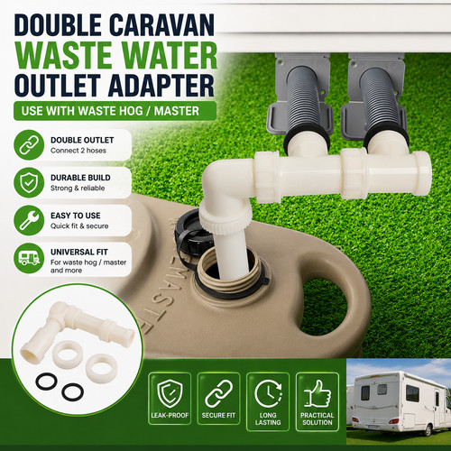 Double caravan waste - caravan,