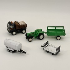 Farming Tractors Plastic Toy Vehicle Bundle