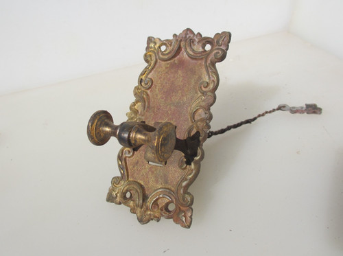 Victorian brass door - victorian,