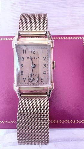 Bulova 1946 statesman rose - statesman,