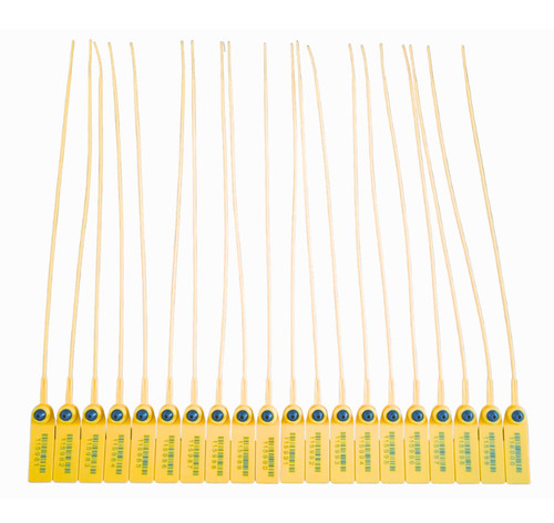Numbered security tags with - numbered,