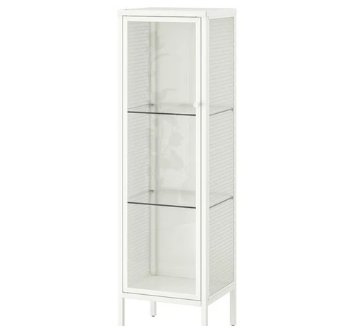 Ikea baggebo white glass - white,