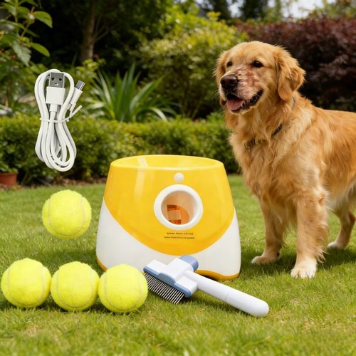 New dog automatic ball - new,