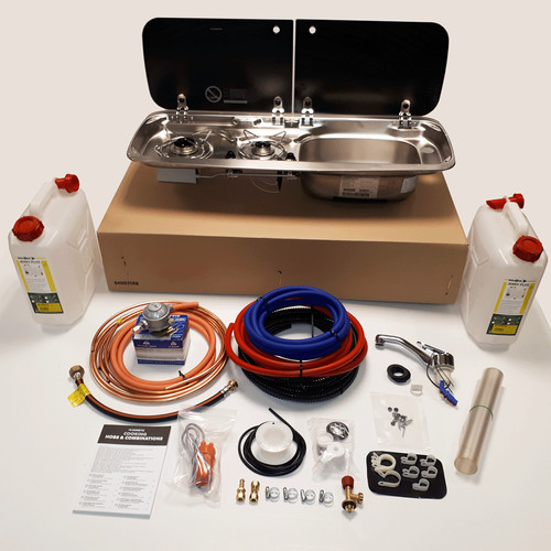 Smev 9222 sink and hob - sink, hot
