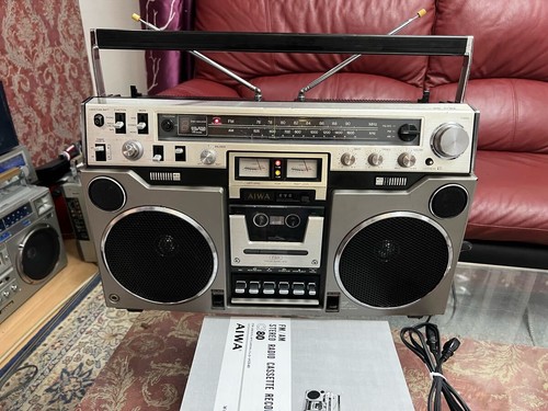 Aiwa boombox radio - aiwa,