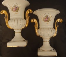Matched Pair Medici vase