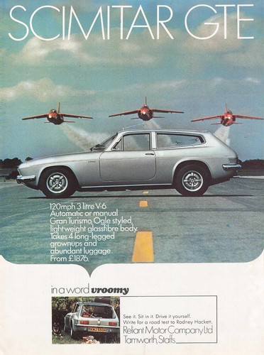 Original advert for reliant - for,