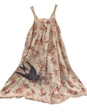 Magnolia Pearl Love Pink Floral Clementine Slip 144 Blue Bird Dress-SOLD OUT