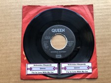 Queen - Bohemian Rhapsody / I'm In Love With My Car  -  7" vinyl record -