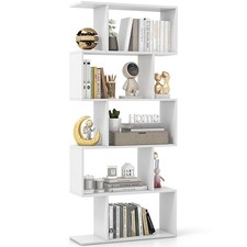 Tier bookshelf geometric - 5-tier,