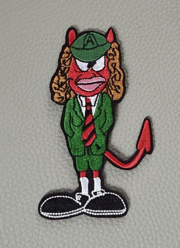 Acdc sew on embroidered - ac/dc,