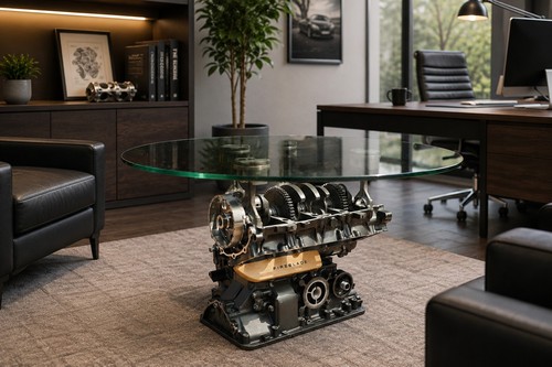 Cbr1000rr engine coffee table - cbr1000rr,