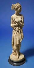 Vintage Italian By A.Giannelli Greek Goddess Aphrodite Venus Alabaster Sculpture
