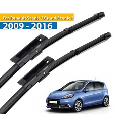 2Pcs Front Windscreen Flat