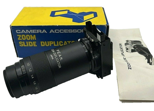 Vintage peak zoom slide - peak,