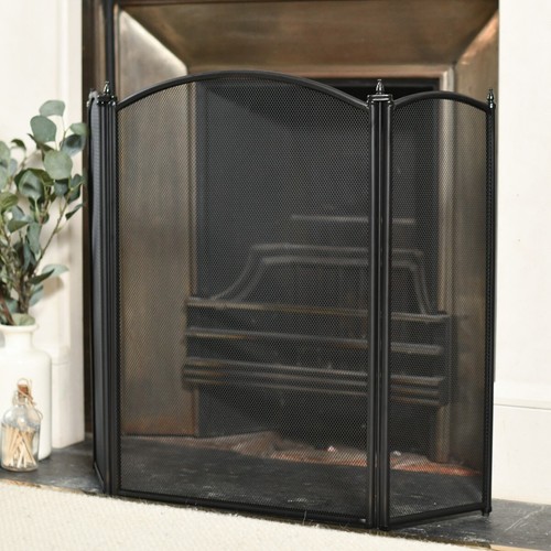 Classic black three fold fire - three,