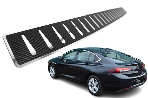 Carbon foiled rear bumper - rear,