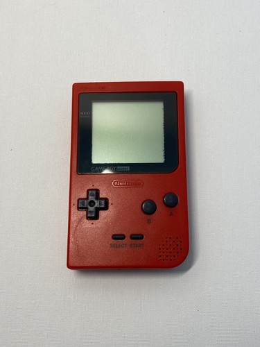 Red nintendo gameboy pocket - gameboy,