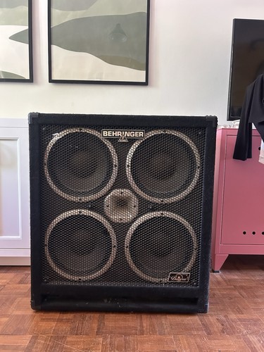 Behringer bass amp and - amp,