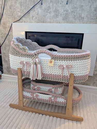 Crochet moses basket - moses, 2