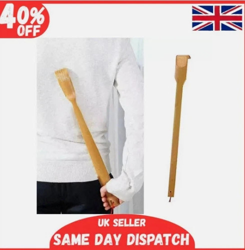 Bamboo back scratcher wood - bamboo,